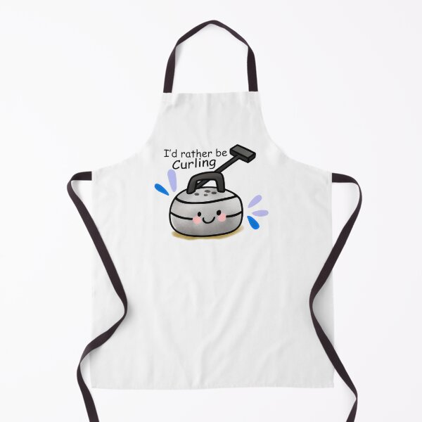 Item preview, I'd Rather Be Curling designed and sold by CurlSport.