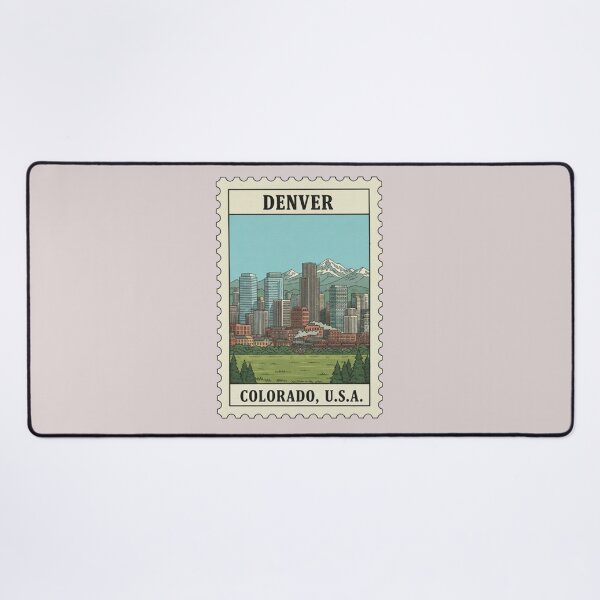 Item preview, Vintage Colorado Denver USA Stamp designed and sold by allaboutstamps.
