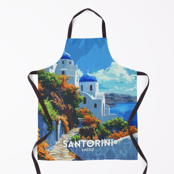 Item preview, Santorini Greece - Travel art designed and sold by Marciolini.