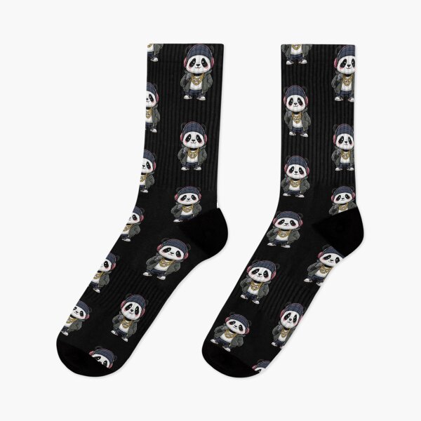 Item preview, Hip-Hop Panda – Cute Chibi Rapper Panda | Funny Rap Style Design designed and sold by ColorSplash123.