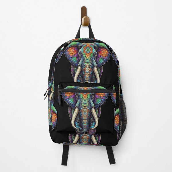 Item preview, Vibrant Mandala Elephant Spirit designed and sold by ElephantVibes.