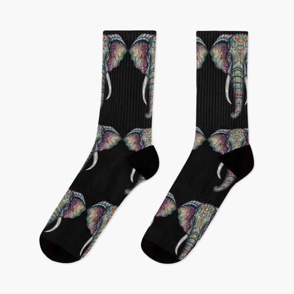Item preview, Vibrant Mandala Elephant Spirit designed and sold by ElephantVibes.