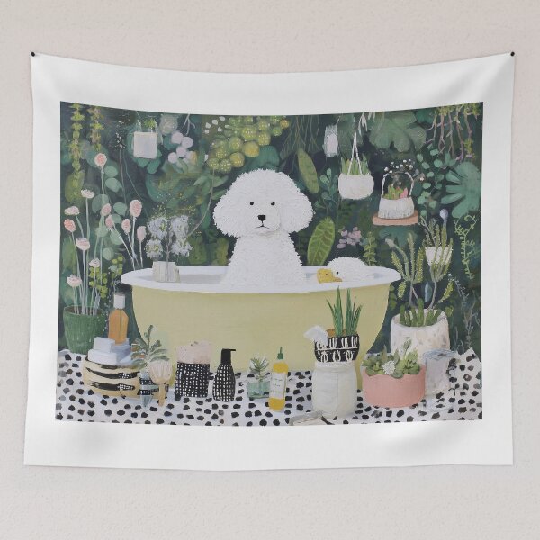 Item preview, POODLE IN A BATHTUB illustration .2 designed and sold by lautir.