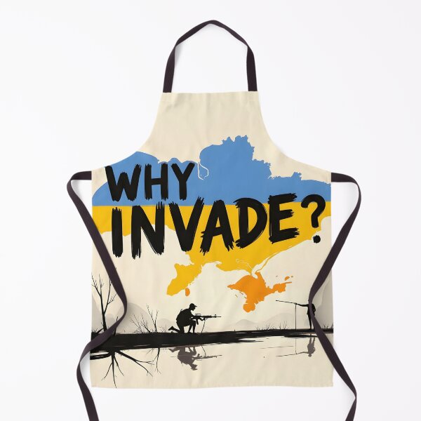 Item preview, WHY INVADE? – Ukraine Conflict Awareness Poster designed and sold by nhk999.