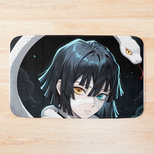Item preview, Obanai Iguro Demon Slayer Anime Coiled Snake Dark Aura Style designed and sold by Raslbazola.