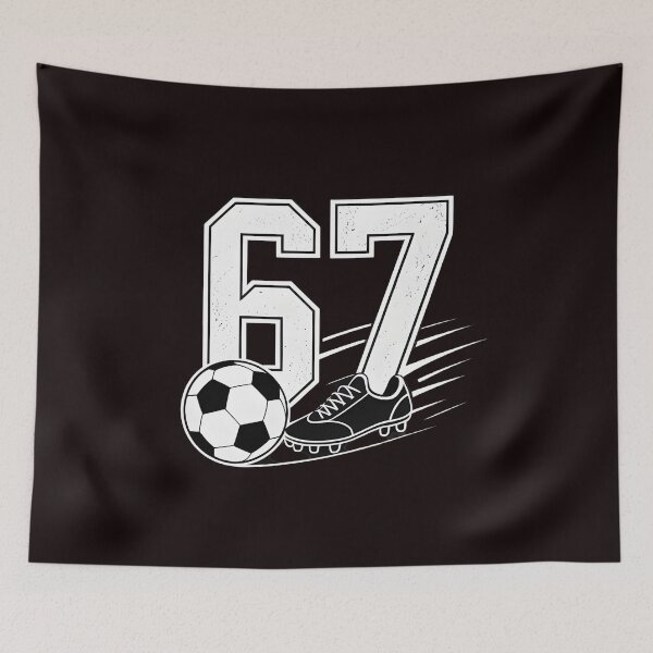 Item preview, 67 Soccer Six Seven – Youth Soccer Lover Meme Design designed and sold by Redgiant87x.