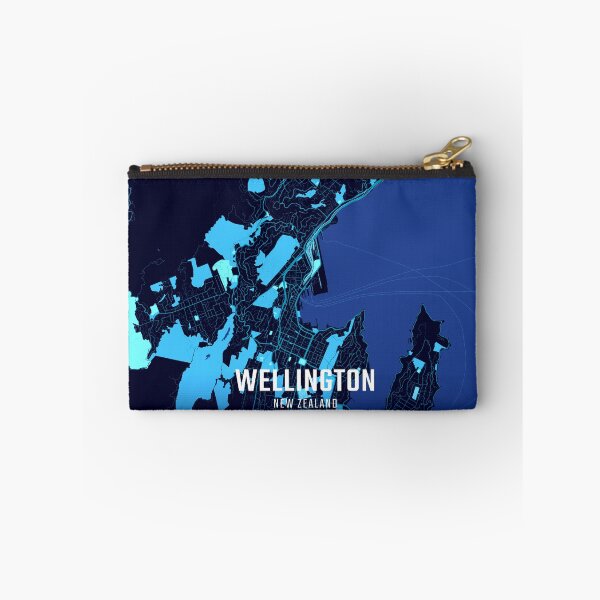 Item preview, Wellington Midnight City Map designed and sold by HomeLivingCo.