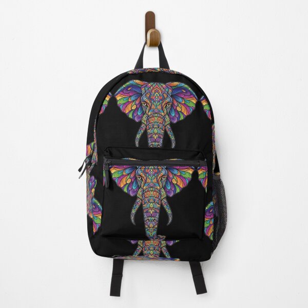 Item preview, Vibrant Elephant Mandala Spirit designed and sold by ElephantVibes.