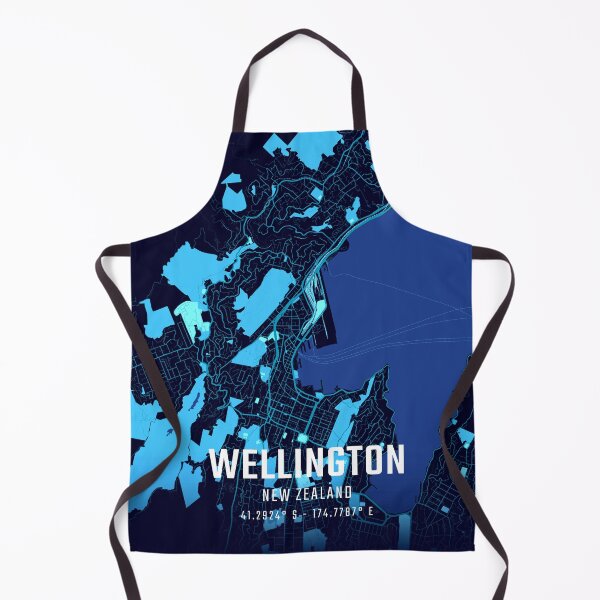 Item preview, Wellington Midnight City Map designed and sold by HomeLivingCo.