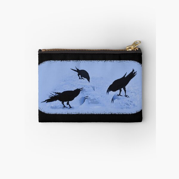 Item preview, Three Crows Reflections Drinking Water designed and sold by MLanestudio.