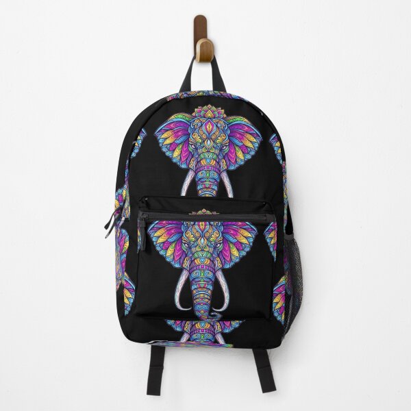 Item preview, Vibrant Psychedelic Elephant Spirit designed and sold by ElephantVibes.