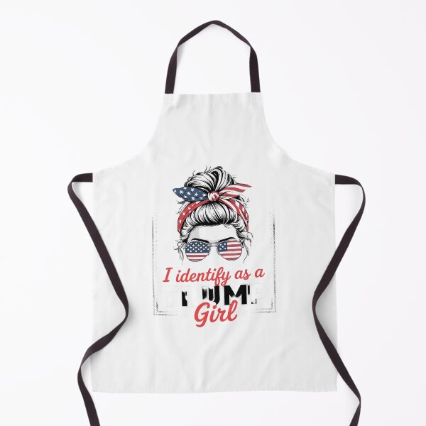 Item preview, Messy Bun Bleached I Identify As Trump Girl Voted For Trump designed and sold by RsFilsingerArt.