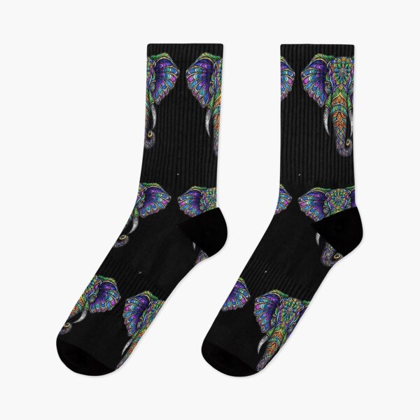 Item preview, Vibrant Mandala Elephant Spirit designed and sold by ElephantVibes.