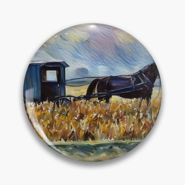Item preview, Amish Horse and Buggy designed and sold by tomorrowsart.