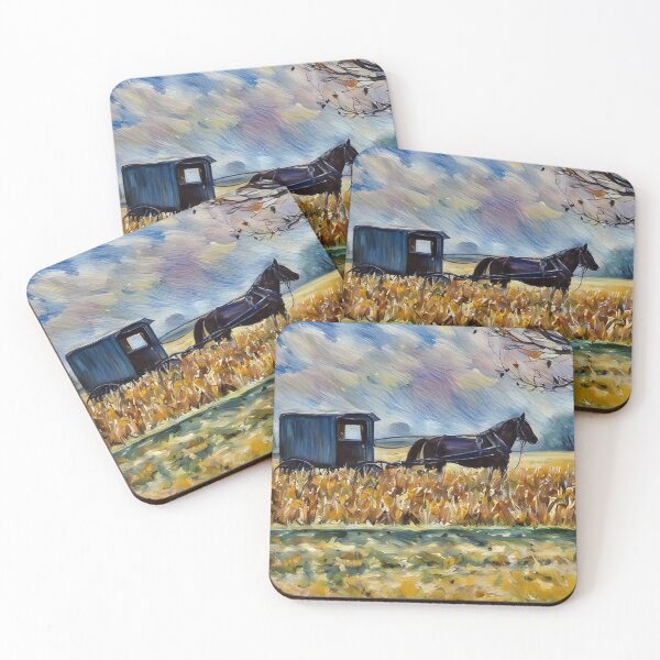 Item preview, Amish Horse and Buggy designed and sold by tomorrowsart.