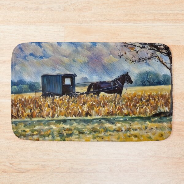 Item preview, Amish Horse and Buggy designed and sold by tomorrowsart.