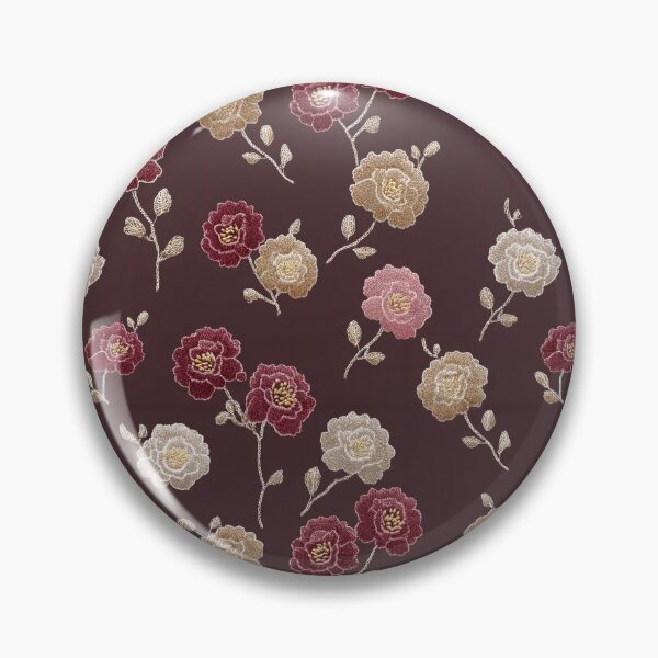 Item preview, Minimalistic Whimsical Floral Embroidered Print For Fall Celebration designed and sold by RoyalStarsPatts.
