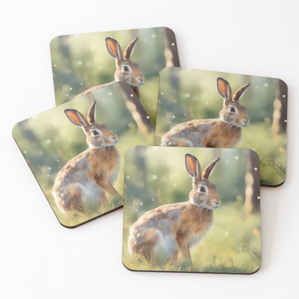 Item preview, Wild Hare in Forest designed and sold by CalmnessbyChoice.