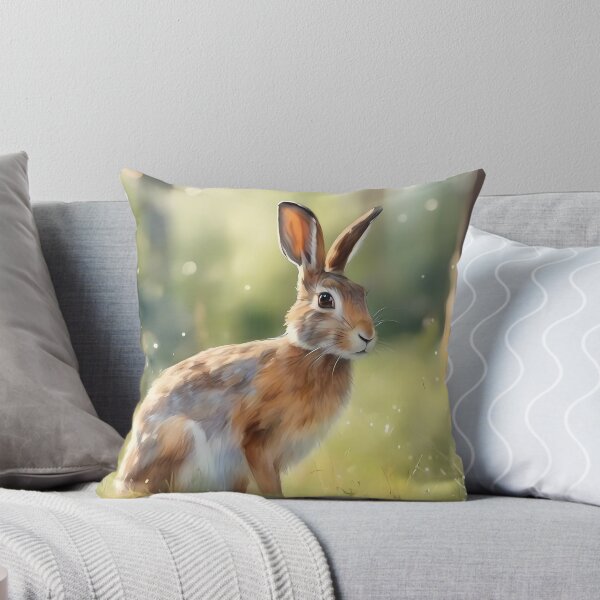 Item preview, Wild Hare in Forest designed and sold by CalmnessbyChoice.