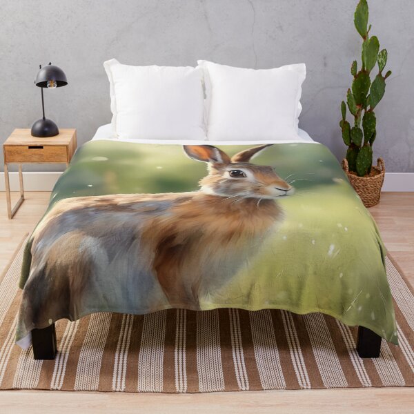 Item preview, Wild Hare in Forest designed and sold by CalmnessbyChoice.