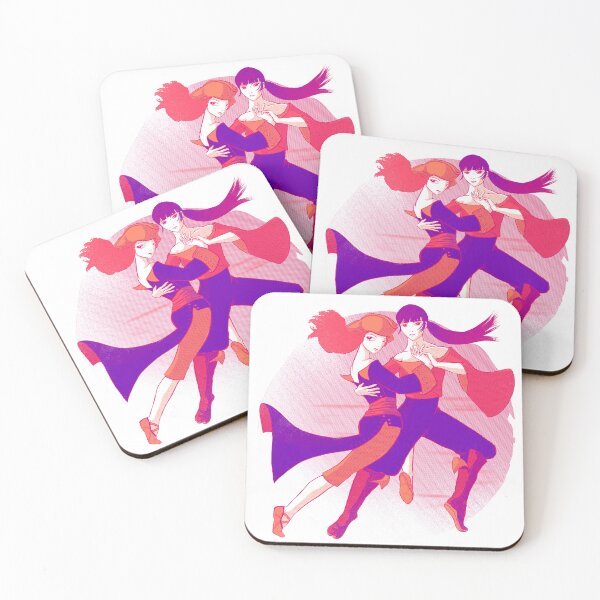 Item preview, Electric tango - Pirate woman and japanese woman dancing together designed and sold by Graphillustra.
