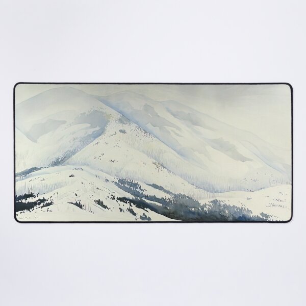 Item preview, Eyvind Earle - Snowy Mountain designed and sold by meldefiart.
