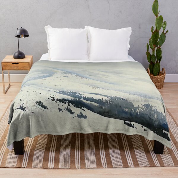 Item preview, Eyvind Earle - Snowy Mountain designed and sold by meldefiart.