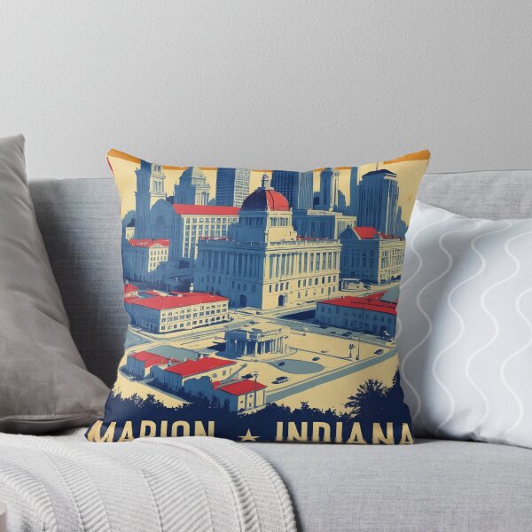 Item preview, Marion Indiana 1950s USA Vintage Travel Tourism designed and sold by TravelersGems.