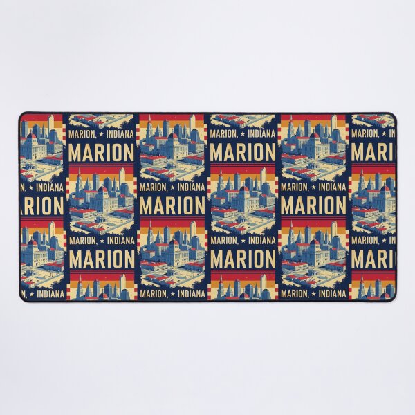 Item preview, Marion Indiana 1950s USA Vintage Travel Tourism designed and sold by TravelersGems.