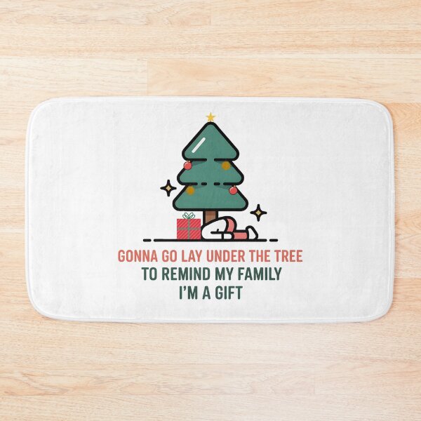 Item preview, Gonna Go Lay Under The Tree to Remind My Family - This funny design is perfect for people who love Christmas humor, a family atmosphere, and a light-hearted, playful approach to the holidays. designed and sold by ZyziowskyArt.
