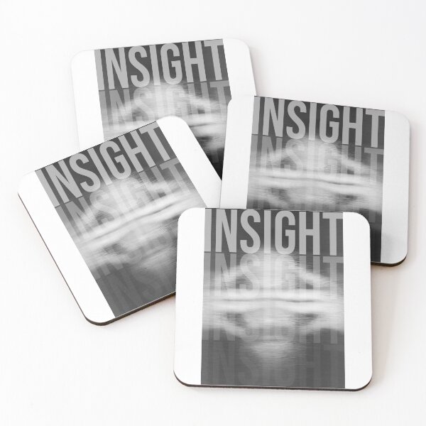 Item preview, INSIGHT - Minimalist Industrial Aesthetic in Grayscale Typography designed and sold by ArtBuk.