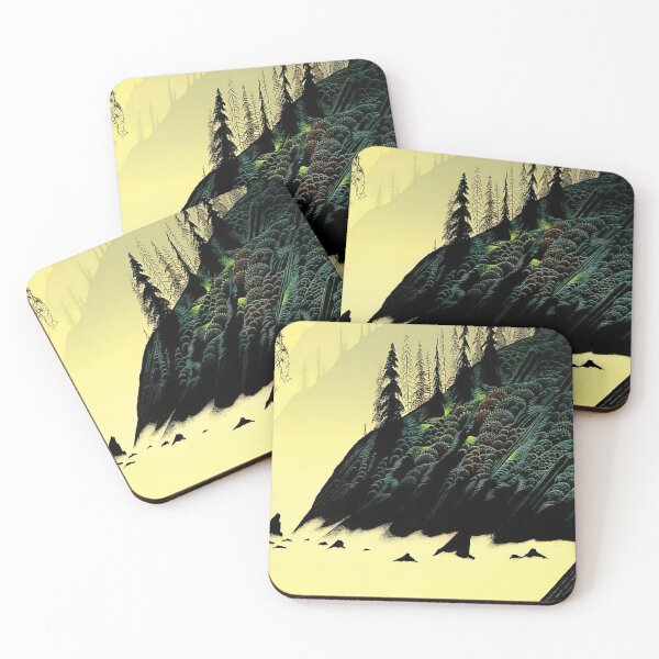 Item preview, Eyvind Earle - Spruce Redwood And Pine designed and sold by meldefiart.