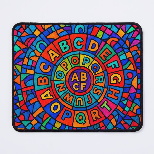 Item preview, Kaleidoscope of letter worlds designed and sold by Sigtrix.