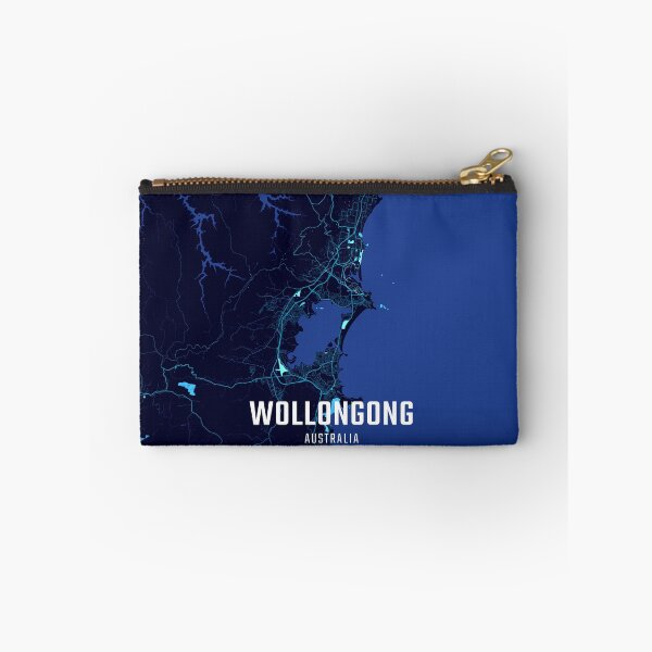 Item preview, Wollongong Midnight City Map designed and sold by HomeLivingCo.