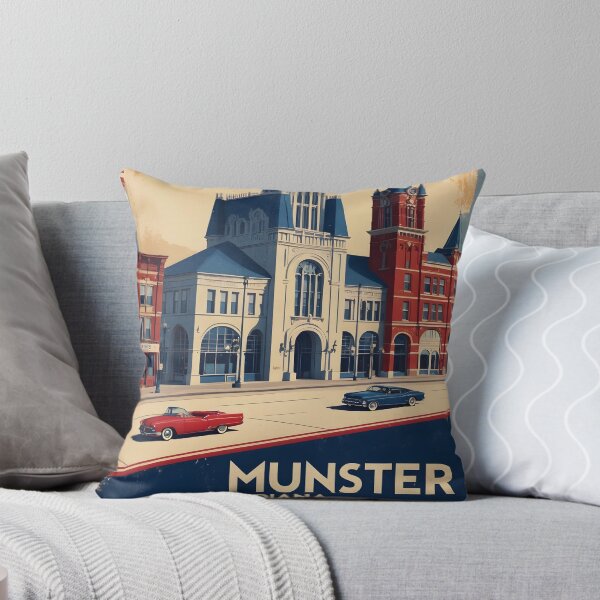 Item preview, Munster Indiana 1950s USA Vintage Travel Tourism designed and sold by TravelersGems.