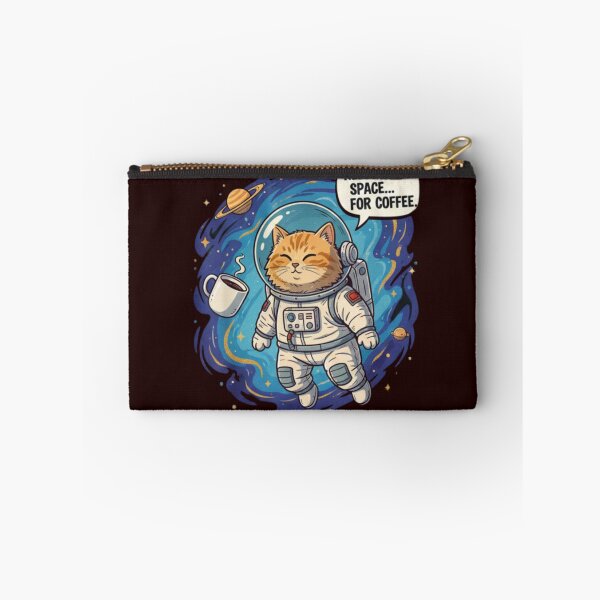 Item preview, Need More Space For Coffee - Chat Cosmonaute Humour designed and sold by Magounette.