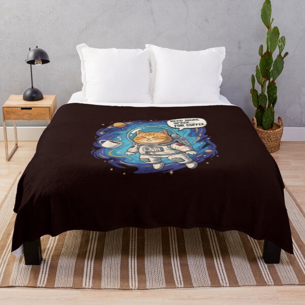 Item preview, Need More Space For Coffee - Chat Cosmonaute Humour designed and sold by Magounette.
