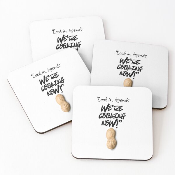 Item preview, Lock In Legends – We’re Cooking Now quote designed and sold by SloganSauce.
