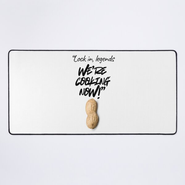 Item preview, Lock In Legends – We’re Cooking Now quote designed and sold by SloganSauce.