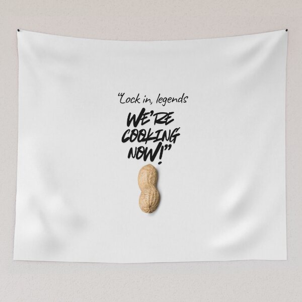Item preview, Lock In Legends – We’re Cooking Now quote designed and sold by SloganSauce.