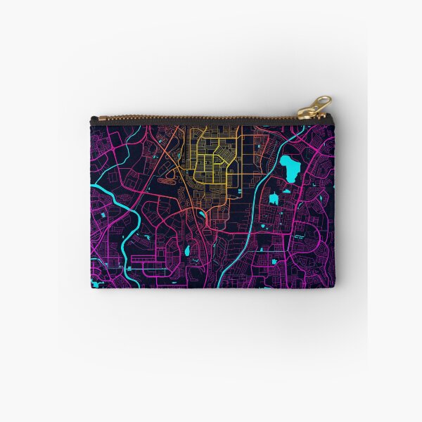 Item preview, Subang Jaya City Map of Selangor, Malaysia - Neon designed and sold by deMAP.