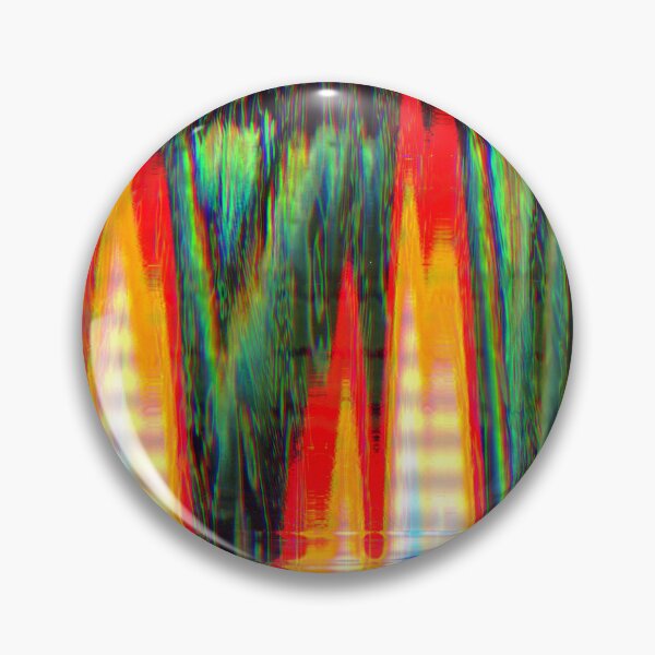 Item preview, Cyber Flames - Abstract Glitch Art with Fire Effect designed and sold by ArtBuk.