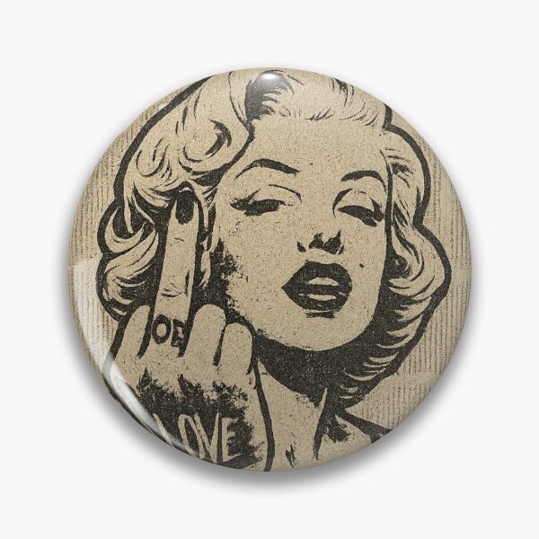 Item preview, Vintage Rebel Pin-Up Maryline Monroe – Attitude & Ink designed and sold by HAAR00.