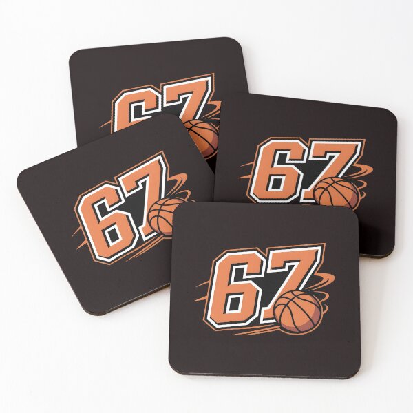 Item preview, 67 Basketball Six Seven – Meme Style Basketball Fan Art designed and sold by Redgiant87x.