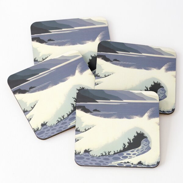 Item preview, Eyvind Earle - The White Wave designed and sold by meldefiart.