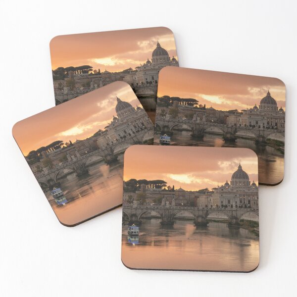 Item preview, Sunset Over Saint Peter's Basilica, Rome designed and sold by Kasia Design.