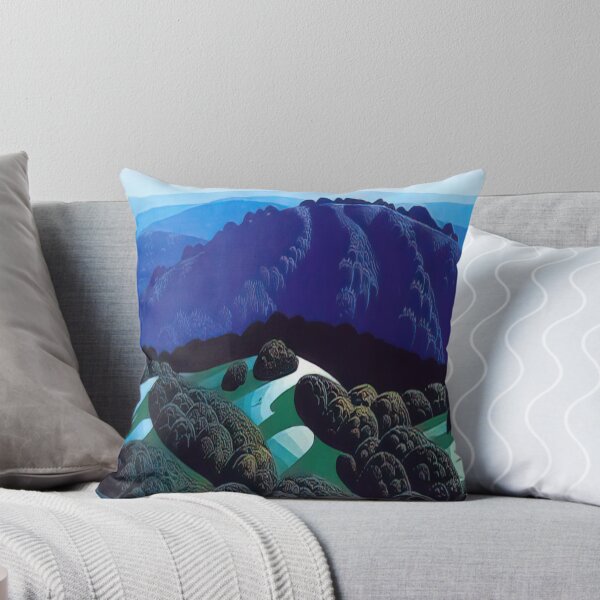 Item preview, Eyvind Earle - Three Fields And A Mountain designed and sold by meldefiart.