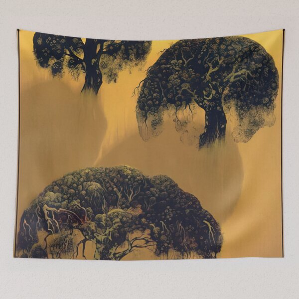Item preview, Eyvind Earle - Three Oaks designed and sold by meldefiart.