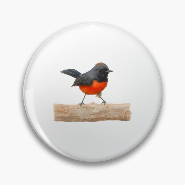 Item preview, Slate-throated Redstart (Myioborus miniatus) designed and sold by HOMETOWN86.