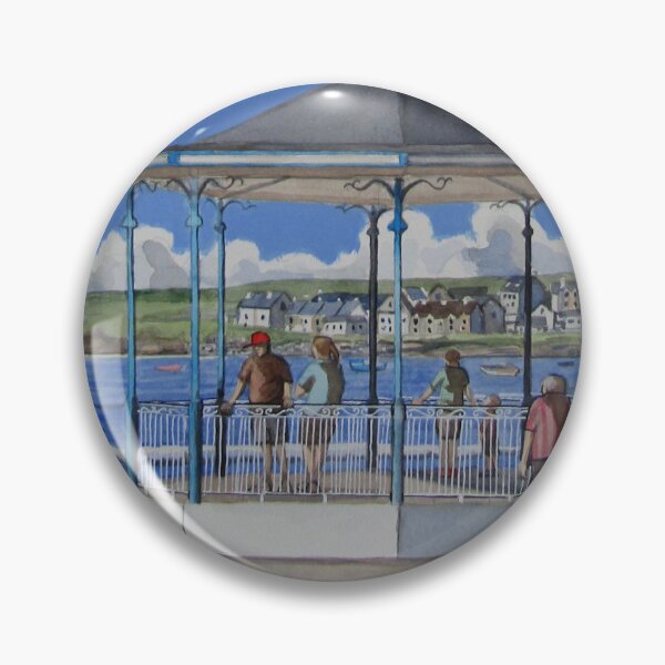 Item preview, Kilkee Bandstand, County Clare, Ireland. Watercolor, gouache on 30x41cm paper. designed and sold by crowleyronan123.